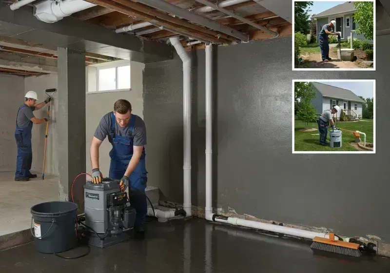 Basement Waterproofing and Flood Prevention process in Cairo, IL